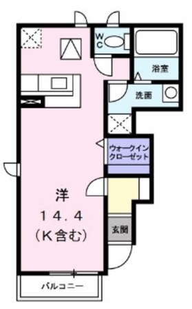 カメリアの物件間取画像